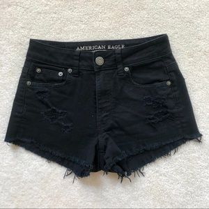 AE Black Destroyed High Rise Festival Shorts